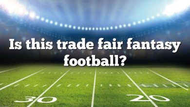 Is this trade fair fantasy football?