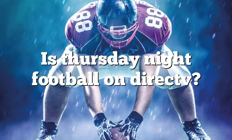 Is thursday night football on directv?