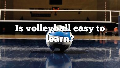 Is volleyball easy to learn?