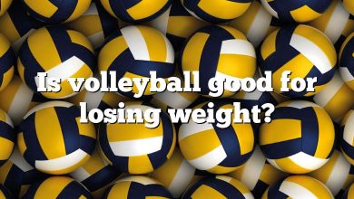 Is volleyball good for losing weight?