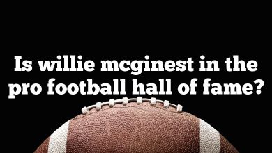 Is willie mcginest in the pro football hall of fame?