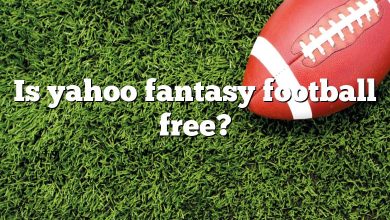 Is yahoo fantasy football free?