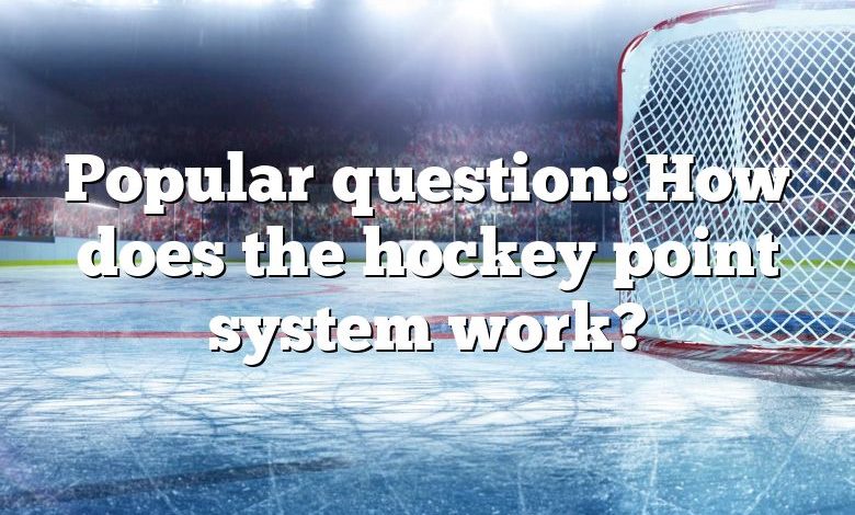 Popular question: How does the hockey point system work?