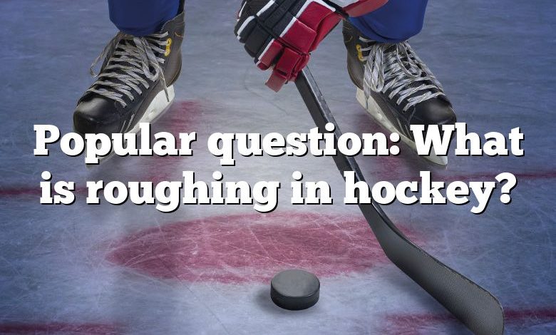 Popular question: What is roughing in hockey?