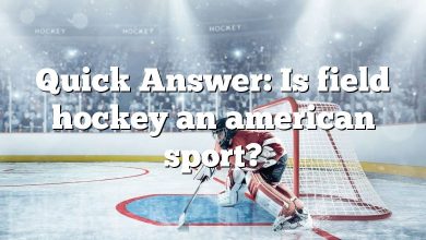 Quick Answer: Is field hockey an american sport?