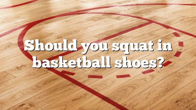 Should you squat in basketball shoes?