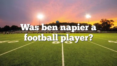 Was ben napier a football player?