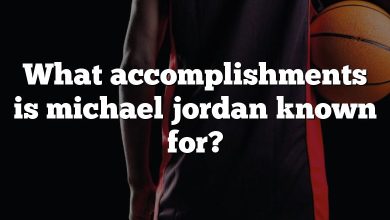What accomplishments is michael jordan known for?
