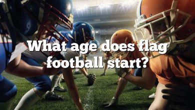 What age does flag football start?