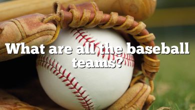 What are all the baseball teams?