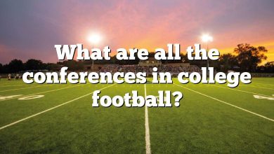 What are all the conferences in college football?