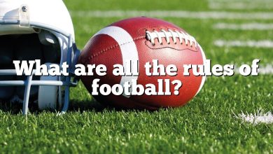 What are all the rules of football?