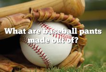 What are baseball pants made out of?