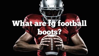 What are fg football boots?