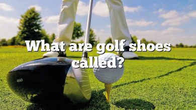 What are golf shoes called?