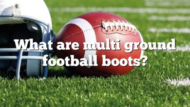 What are multi ground football boots?