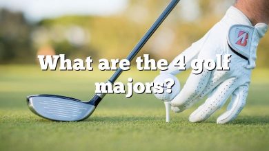 What are the 4 golf majors?