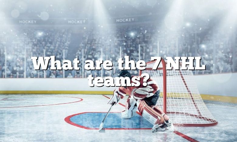 What are the 7 NHL teams?