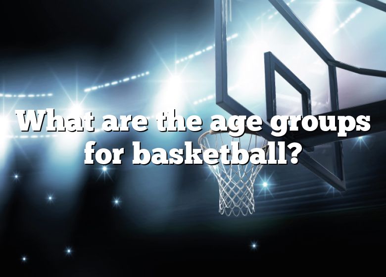 What Are The Age Groups For Basketball? DNA Of SPORTS