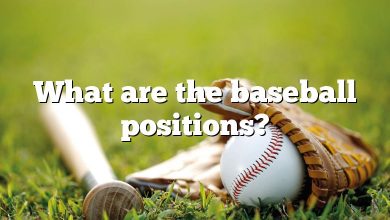 What are the baseball positions?