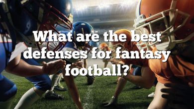 What are the best defenses for fantasy football?