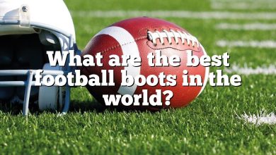 What are the best football boots in the world?