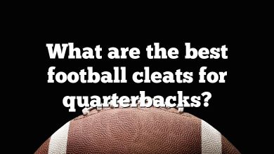 What are the best football cleats for quarterbacks?