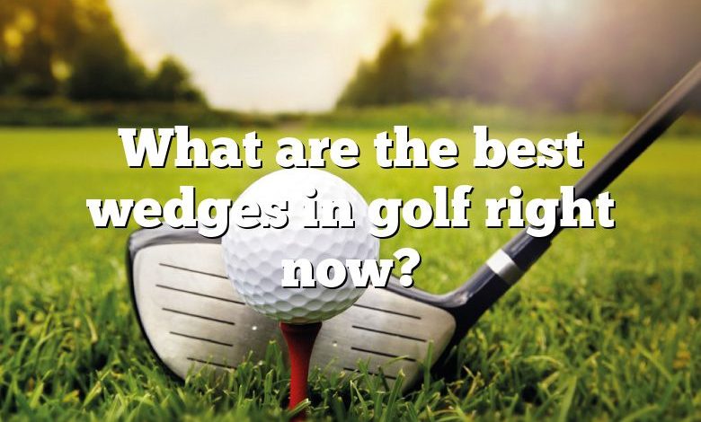 What are the best wedges in golf right now?