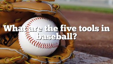 What are the five tools in baseball?