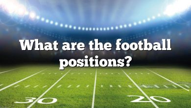 What are the football positions?