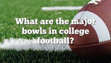 What are the major bowls in college football?