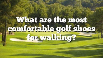 What are the most comfortable golf shoes for walking?