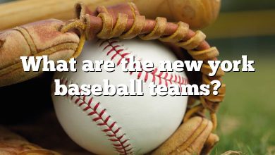 What are the new york baseball teams?