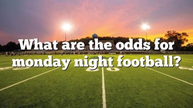 What are the odds for monday night football?