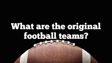 What are the original football teams?