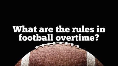 What are the rules in football overtime?