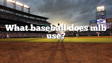 What baseball does mlb use?