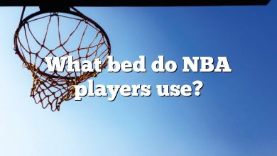 What bed do NBA players use?