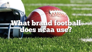 What brand football does ncaa use?