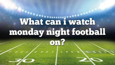 What can i watch monday night football on?