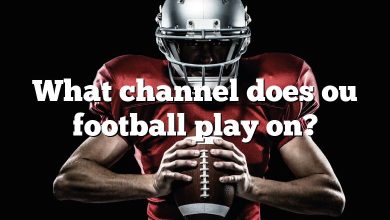 What channel does ou football play on?