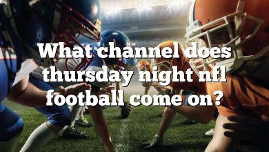 What channel does thursday night nfl football come on?