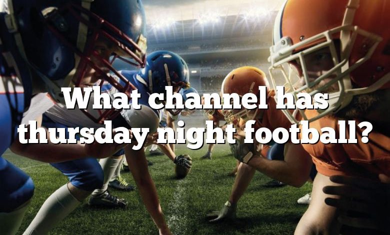 What channel has thursday night football?