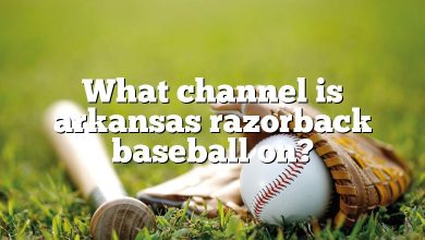 What channel is arkansas razorback baseball on?