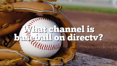 What channel is baseball on directv?