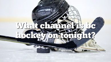 What channel is bc hockey on tonight?