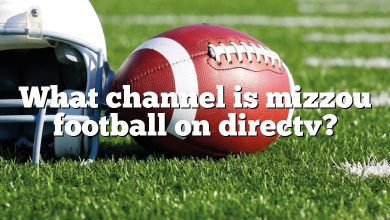 What channel is mizzou football on directv?