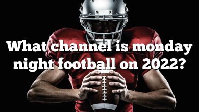 What channel is monday night football on 2022?