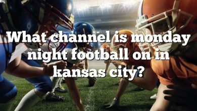 What channel is monday night football on in kansas city?