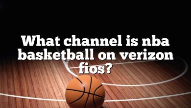 What channel is nba basketball on verizon fios?